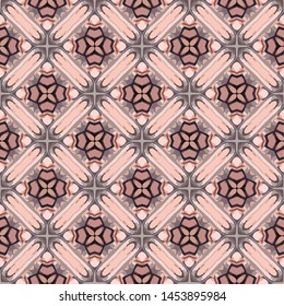 Abstract pattern background. Ornament oriental print texture vintage decoration
