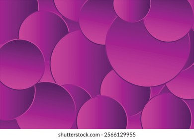 Abstract Pattern Background Shiny Purple Circles