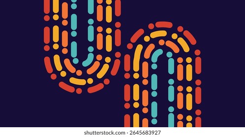  abstract pattern background is suitable for web, header, cover, brochure, web banner and others. Colorful texture wallpaper