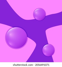 Abstract Pattern background Template for Greeting Card or Party Invitation
