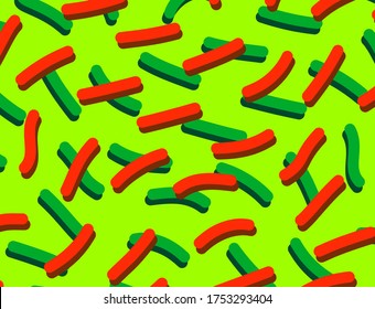 
Abstract pattern. Background texture in green-red tones. Vector illustration