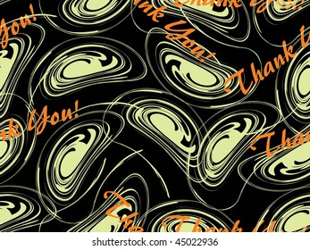 abstract pattern background for thank you day