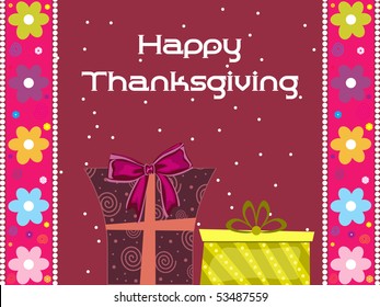 abstract pattern background for thanks giving day