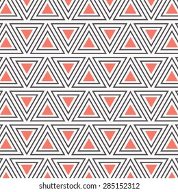 Seamless Tribal Pattern Design Stock Vector (Royalty Free) 180134123