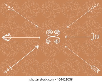 Abstract pattern background. Vector