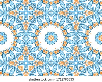 Abstract pattern background vector design.