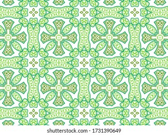 Abstract pattern background vector design. Create from ethnic element and ornament. Suitable for wallpaper, art deco, and textile printing.