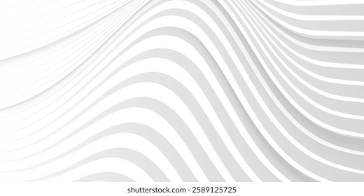 Abstract Pattern background, vector template for your ideas, monochromatic lines texture, waved lines texture. Technology wallpaper.