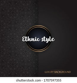 Fondo de patrón abstracto. Elementos decorativos de época. Antecedentes dibujados a mano. diseño Mandala de lujo para portada de libros, invitación de boda u otro proyecto.