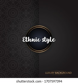 Abstract pattern background. Vintage decorative elements. Hand drawn background. luxury mandala design for book cover, wedding invitation, or other project.