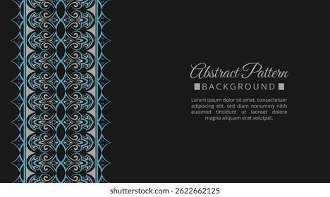 abstract pattern background vintage ornaments