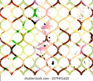 abstract pattern background, with waves, strokes and splashes, grungy