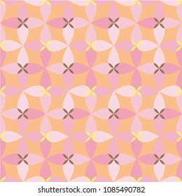 abstract pattern for background,cover,fabric,wallpaper and etc.pink flowers bright background.