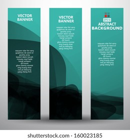 Abstract pattern banner background