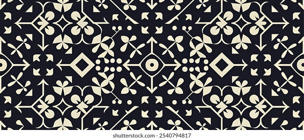 abstract pattern banner,minimalistic flat vector illustration,creative background