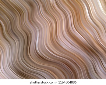 Abstract pattern with bent  lines. Colorful illustration in abstract marble style with gradient. Elegant bright background, liquid texture for your booklets, covers, banners.  Vector illustration