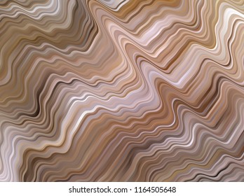 Abstract pattern with bent  lines. Colorful illustration in abstract marble style with gradient. Elegant bright background, liquid texture for your booklets, covers, banners.  Vector illustration