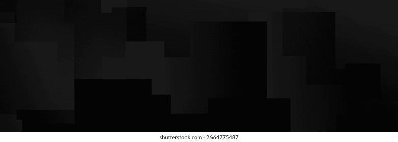 Fondo de diseño de Anuncio geométrico negro de patrón Abstractas.
