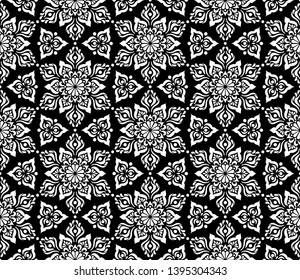 Abstract pattern black and whit doodle Sketch. Good for creative and greeting cards, posters, flyers, banners and covers.