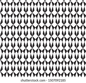 Abstract pattern black and white color for background and wallpaper