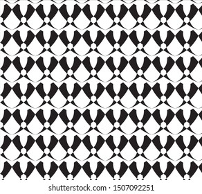 Abstract pattern black and white color for background and wallpaper
