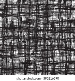 Abstract pattern of black and white grunge texture. Vector illustration