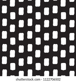 Abstract Pattern. Black and White. Seamless. Vector.