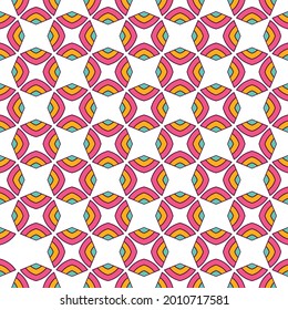 Abstract pattern blow Seamless background Vector illustration