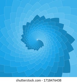 Abstract pattern blue background. Vector design