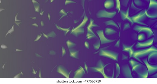 Abstract pattern with blurred shapes. The gradual disappearance.
