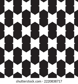 abstract pattern border pattern background Seamless black, gray and white square stripes. Beautiful geometric labyrinth pattern fabric.