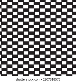 abstract pattern border Seamless black, gray and white square stripes beautiful geometric pattern fabric