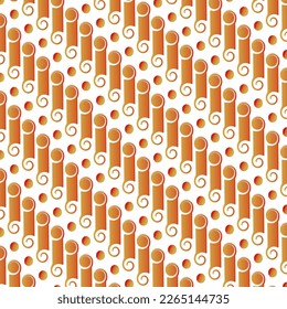 An abstract pattern with a bright orange color texture can be used for home or other wall decoration