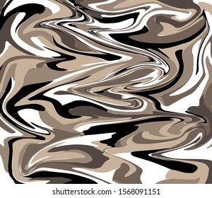 Abstract pattern. Brush paint design. Vector illustration