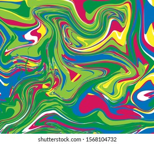 Abstract pattern. Brush paint design. Vector illustration