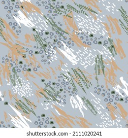 abstract pattern with brush strokes.Abstract vector creative seamless pattern with brush strokes. Colorful background for brochure, poster, card, print, textile, magazine, sportswear.