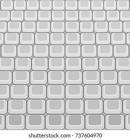 Abstract pattern of buttons. Vector illustration.