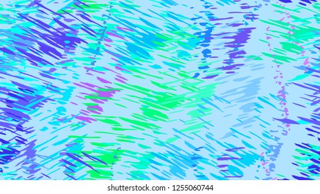 Abstract pattern of chaotic color strokes, dots, scratches. Element for creative design of packaging, tile, textile, background, wallpaper, cover. Brush strokes, strokes, streaks of paint.
