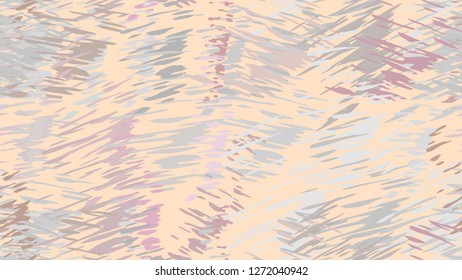 Abstract pattern of chaotic color strokes, dots, scratches. Element for creative design of packaging, tile, textile, background, wallpaper, cover. Brush strokes, strokes, streaks of paint.