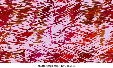 Abstract pattern of chaotic color strokes, dots, scratches. The idea of bright packaging design, tiles, textiles, backgrounds, wallpapers, covers. Brush strokes, strokes, streaks of paint.