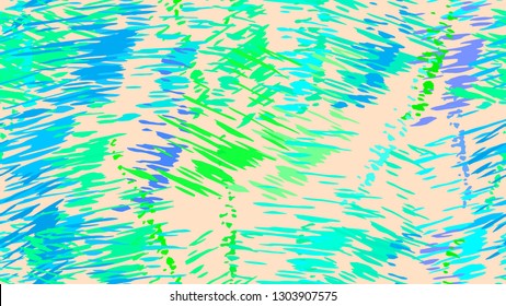 Abstract pattern of chaotic color strokes, dots, scratches. The idea of bright packaging design, tiles, textiles, backgrounds, wallpapers, covers. Brush strokes, strokes, streaks of paint.