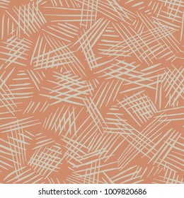 Abstract Pattern with chaotic strokes . Artistic contemporary  seamless texture. Ready design ideas for for poster, trendy card, invitation, placard, brochure, flyer, presentation and more.