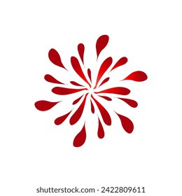 The abstract pattern of the circle pattern has an explicit meaning