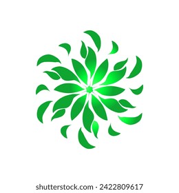 The abstract pattern of the circle pattern has an explicit meaning