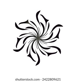 The abstract pattern of the circle pattern has an explicit meaning