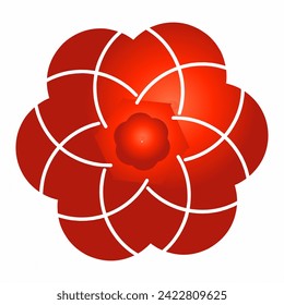 The abstract pattern of the circle pattern has an explicit meaning