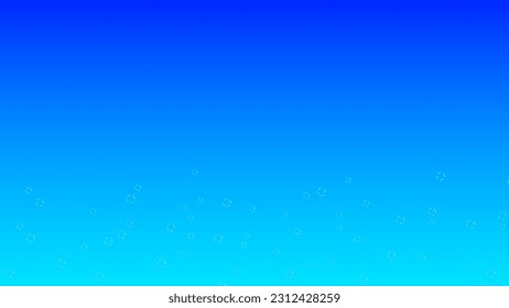 Abstract pattern circle on blue gradient background.Vector graphic illustration.

