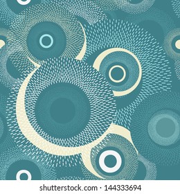 Abstract pattern with circles