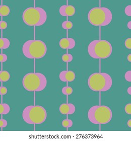 Abstract pattern with circles