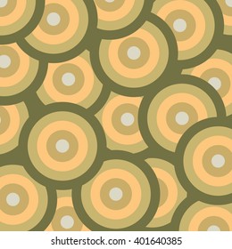 Abstract pattern with circles